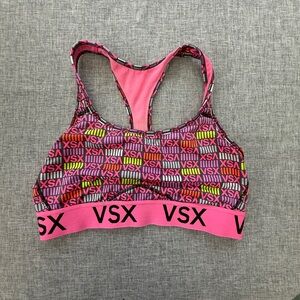 VSX Multicolor Logo Sports Bra